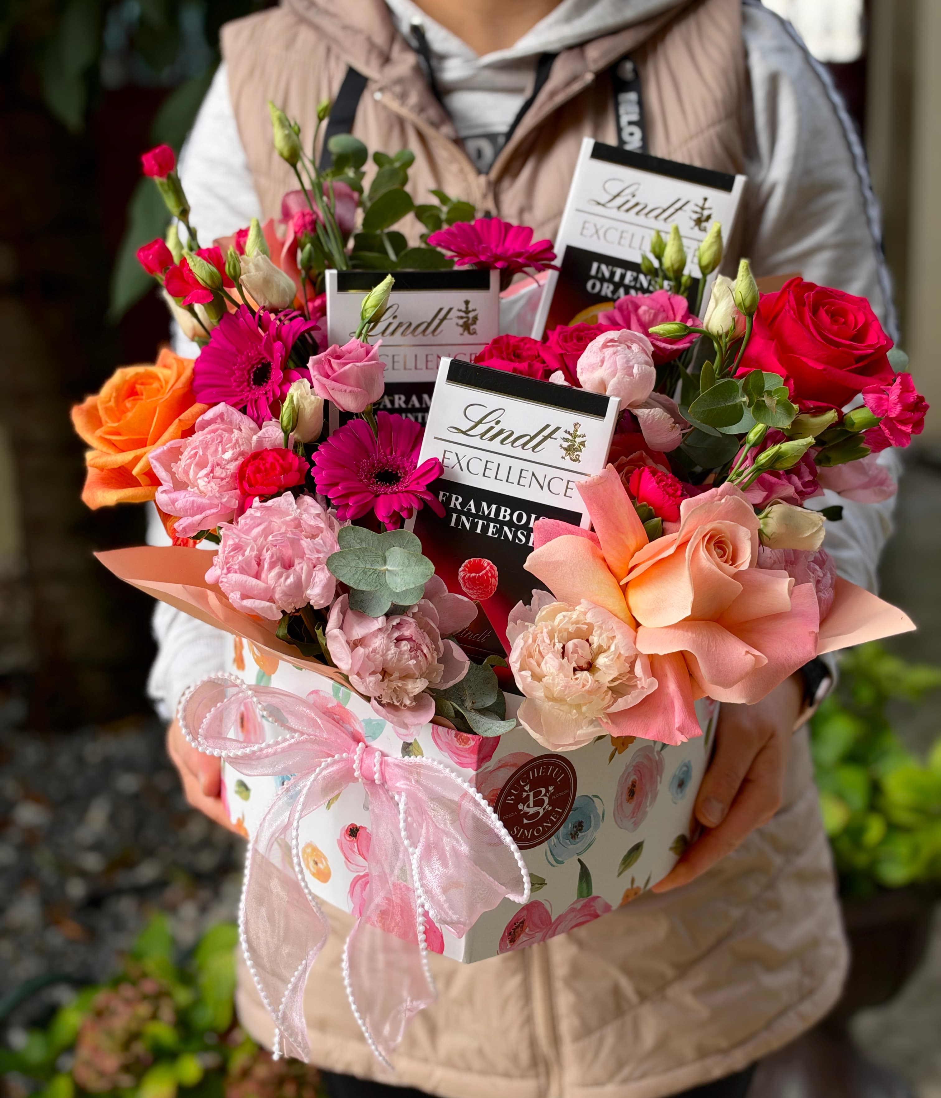 Choco flower arrangement